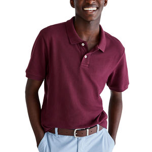Polos de verano de alta calidad, polos de negocios informales con bordado de Color sólido para hombre, polos de manga corta con patrón impreso de tela - Product Image 4