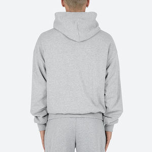 เสื้อฮู้ดแฟชั่นฤดูหนาวคุณภาพสูง แบบยูนิเซ็กส์ ผ้าฟลีซทรงโอเวอร์ไซส์ สตรีทแวร์ บุผ้าฝ้าย 100% ระบายอากาศได้ดี รับทำโลโก้ตามสั่ง OEM - Product Image 1