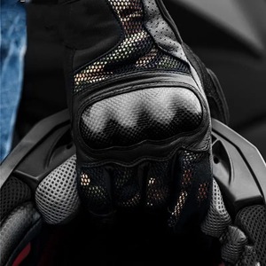100% guantes de moto de cuero de vaca genuino de alta calidad para hombres al por mayor superventas motocicleta para hombres - Product Image 5