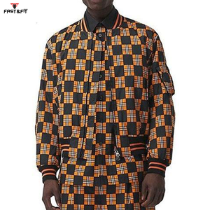 Chaqueta Bomber Informal de Lona con Parches de Moda, Prenda Exterior Unisex - Product Image 5