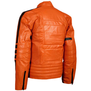 Most Popular Quality Custom Men Leather <b>Jacket</b> Pakistan Made <b>Sheepskin</b> Biker Leather <b>Jacket</b> for Men Wear with OEM - Product Image 2