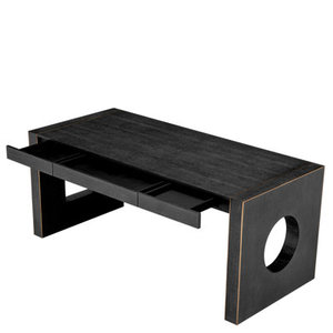 Escritorio Ejecutivo Modular de Madera Sólida Numana DESK2-0012 - Escritorio Rectangular para Computadora - Product Image 2