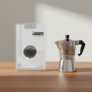 Juego de juntas y filtros para cafetera de 2 tazas, 1 unidad, compatible con el modelo 0800410 Moka Pots - Product Image 3