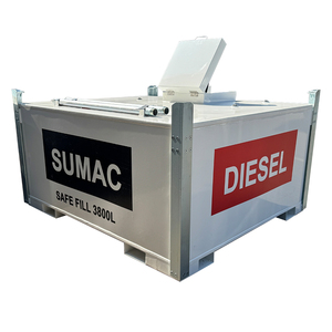 Tanque de almacenamiento de diésel horizontal de 5000 litros (doble pared de acero al carbono) | Opciones de boquilla personalizables - Product Image 2