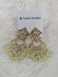 Compra elegantes pendientes indios para mujer, ideales para el uso diario, elegantes y de oficina, looks informales y geniales sin esfuerzo - Product Image 2