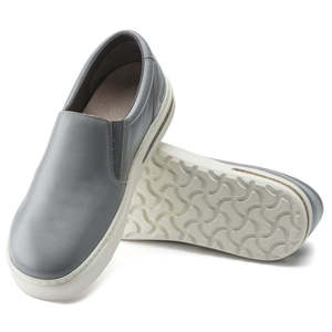 Sneaker Birkenstock Oswego Grigio Solido Taglia 10-10.5US, Design Slip-On con Fodera in Tessuto - Product Image 3