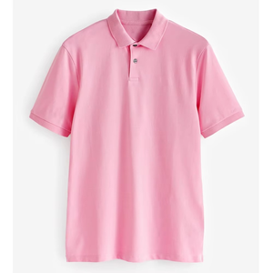 Camiseta Polo de alta calidad personalizada transpirable de corte regular para hombre, camisetas polo lisas de manga corta al por mayor para hombre, Verano - Product Image 3