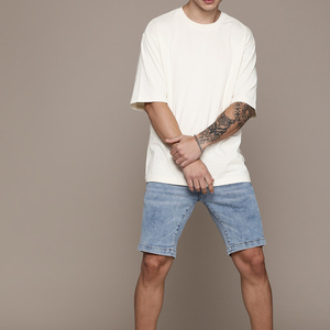 Camisetas de hombre de ropa de verano al por mayor con logotipo liso personalizado 100%, camisetas de secado rápido transpirables de algodón orgánico para hombre - Product Image 5
