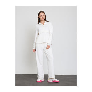 Pantalones de Pierna Ancha de Cintura Media con Característica Transpirable - Product Image 6