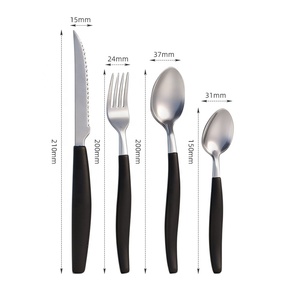 <span class=keywords><strong>Juego</strong></span> <span class=keywords><strong>de</strong></span> <span class=keywords><strong>Cubiertos</strong></span> Brasil Basic con Mango Rojo, Diseño Económico, 24 Piezas, con Bandeja <span class=keywords><strong>de</strong></span> Plástico y Caja <span class=keywords><strong>de</strong></span> Color - Product Image 5