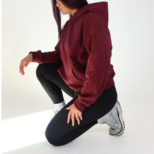 Nueva Sudadera con Capucha de Forro Polar Holgada para Mujer, Otoño Invierno, Sudadera con Capucha de Moda Urbana con Cordón Grueso, Proveedor de BD - Product Image 3