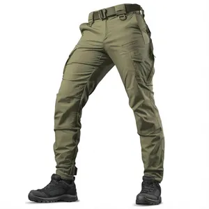 Approvisionnement d'usine en gros polyester/coton pantalon tactique extérieur de qualité supérieure bleu marine imperméable