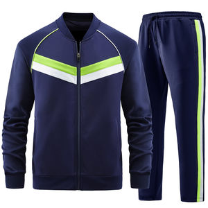 ชุดวิ่งออกกำลังกายสำหรับผู้ชายชุดวอร์มผ้าฝ้าย100% พิมพ์ลายซับลิเมชันสำหรับวิ่งในฤดูหนาว - Product Image 2