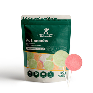 Lecca-lecca <span class=keywords><strong>per</strong></span> animali domestici al gusto di pollo liofilizzato colorati all'ingrosso FDA, snack sani senza cereali <span class=keywords><strong>per</strong></span> cani, premi <span class=keywords><strong>per</strong></span> l'addestramento di <span class=keywords><strong>cuccioli</strong></span> e gattini - Product Image 3