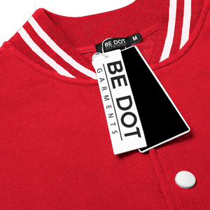 Chaquetas Varsity Personalizadas para Hombre, Diseño 2026, Modelo Sólido, Precio Accesible, para Uso en Exteriores - Product Image 3