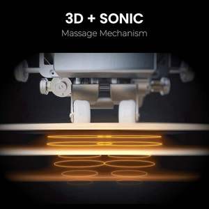 Silla de Masaje Eléctrica de Cuerpo Completo con Rodillos Calientes 2D 3D 4D de Calidad Premium con IA para Bienestar, Gravedad Cero y Riel SL - Oferta Mayorista Económica - Product Image 6