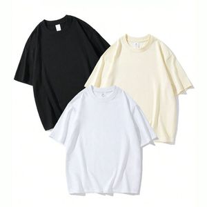 Vêtements personnalisés pour hommes 100% coton t-shirt unisexe avec perte de l'épaule t-shirt unisexe de haute qualité pour hommes poids lourd surdimensionné - Product Image 3