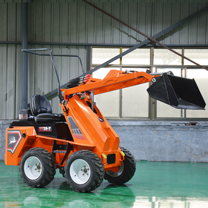 CE EPAユーロ5ミニスキッドステアポンプ<span class=keywords><strong>2</strong></span>トンローダースノーブロワー家庭用INFRONT 4x4トレンチャースキッドステア1年 - Product Image 2