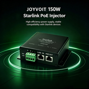 Inyector PoE Industrial de 150W MPPT para Paneles Solares Monocristalinos de Silicio, Montaje BIPV, Protección Contra Sobretensiones de 4KV, Alimentación CC Starlink - Product Image 1