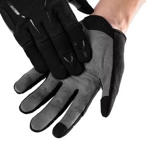 Guantes de bicicleta Hombres Mujeres Guantes de ciclismo Acolchado Dedo completo Transpirable Montaña Material de poliéster Venta al por mayor Bike Racing - Product Image 5