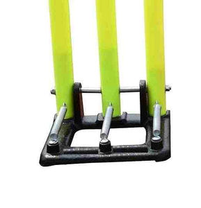 ชุดคริกเก็ตผ้าฝ้ายผสมโพลีเอสเตอร์พิมพ์โลโก้ตามสั่ง น้ำหนักเบา ทนทาน สำหรับการแข่งขัน แบบ unisex  พร้อมเสาคริกเก็ต ดีไซน์สำหรับผู้ปกครองและเด็ก - Product Image 3