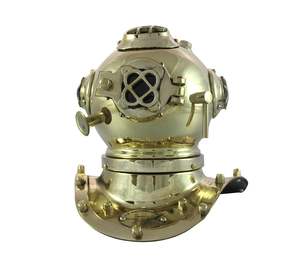 Casque de plongée sous-marine Casque nautique Navire maritime Casque décoratif Vintage Handmade Marine Divers Casque de plongée Miniature US Navy Xmas - Product Image 6