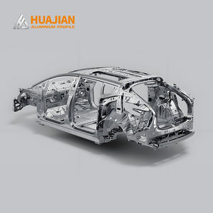 Componenti in Alluminio Estruso Strutturale Personalizzati - OEM per Profili in Alluminio per Auto Passeggeri - Product Image 1