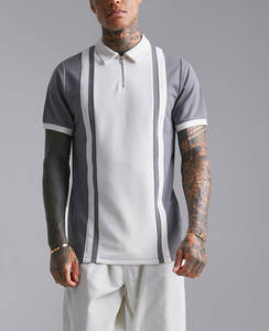 Usine en vrac directement des polos avec logo personnalisé, polos personnalisés de haute qualité pour hommes polos en coton respirant - Product Image 3