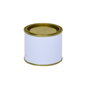 Lata Cilíndrica de Hojalata con Acabado Mate Industrial para Pintura y Uso Químico - Product Image 1