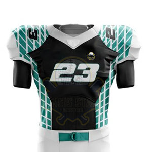 Uniforme de football américain de dernière conception uniforme de football américain en 100% polyester - Product Image 3