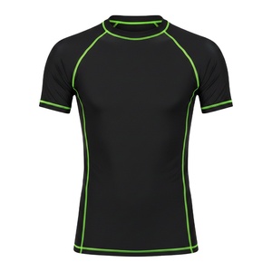 Wholesale sublimated <b>rash</b> <b>guard</b> for men <b>women</b> kids MMA BJJ jiu jitsu no gi training durable compression shirt custom swimwear - Product Image 1