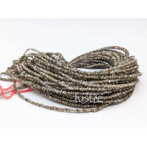เม็ดเพชรดิบธรรมชาติ 100% สีแชมเปญ ขนาด 2-3 มม. แบบไม่เจียระไน - Product Image 6