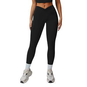 Leggings d'entraînement d'été sans coutures pour femmes, bas de sport personnalisés, respirants et antibactériens pour le yoga, la course et les activités physiques - Product Image 1