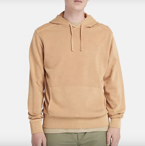 Sudadera con capucha de gran tamaño de peso pesado para hombre, hombro caído, logotipo personalizado, sudadera gruesa en blanco de rizo francés, ropa teñida impresa para invierno - Product Image 6