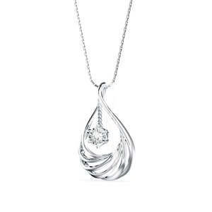 Collier pendentif en diamant élégant en gros, disponible à un prix abordable - Product Image 3