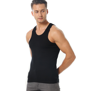 Débardeurs de sport pour hommes en coton 100% de haute qualité en gros, décontractés, pour la musculation, respirants - Product Image 3