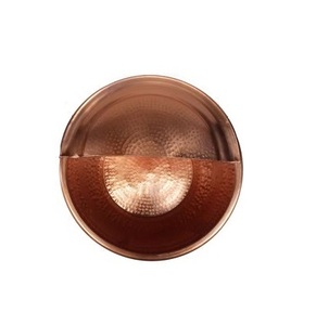 Cuencos de pedicura de cobre de inspiración antigua con diseños intrincados que agregan un toque de lujo a las configuraciones de salón y spa - Product Image 1