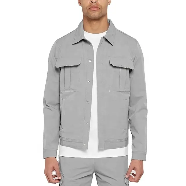 Jaqueta de voo piloto casual masculina, casaco de malha com botões cobertos, estilo bomber, uso externo, jaquetas masculinas, 2022