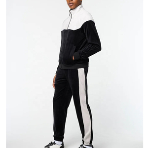 High Quality Plain Velour Tracksuit logo Tech Fleece Complet <b>Jogging</b> Men Sweatsuit Manufacturers Custom - Product Image 2