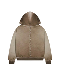 High Quality 360 Grams Fleece <b>Pullover</b> <b>Mens</b> Hoodie Custom Vintage Washed Cotton Long Sleeve Winter Breathable Quick Dry - Product Image 5