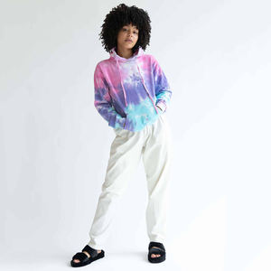 เสื้อฮู้ดผ้าถักมัดย้อมสำหรับผู้หญิงเสื้อฮู้ดสำหรับฤดูหนาวเสื้อฮู้ดระบายอากาศเป็นมิตรกับสิ่งแวดล้อม - Product Image 6