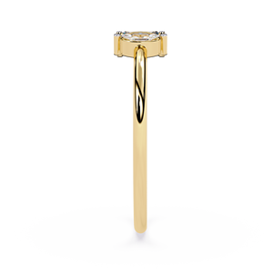 18K Gold Baguette Marquise Diamond Stackable Open Claw Adjustable Ring Natural Diamond Indian Manufacturer Fine <b>Jewellery</b> - Product Image 4