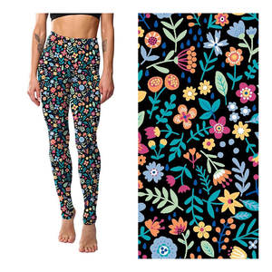 Leggings de yoga pour femmes à taille haute et à effet push-up, longueur cheville, respirants, en spandex/nylon, pantalons de sport - Product Image 5