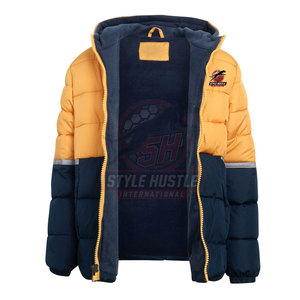 Chaqueta de Invierno para Hombre, Diseño Personalizado con Logotipo, Fabricada en Poliéster, Transpirable, para Uso en Exteriores, Chaqueta Acolchada para Venta en Línea - Product Image 2