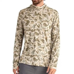 Polyester de sublimation complète avec matériau respirant à manches longues Conception extérieure personnalisée et randonnée - Product Image 4