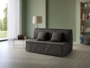EVERGREENWEB Sofá Cama de 2 Plazas con Colchón de 160x190 cm y 2 Almohadas Hecho en Italia, Funda Extraíble y Lavable, Cama Plegable ELLEN - Product Image 3