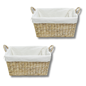 PRODUCTO VENTA CALIENTE Elegante cesta de jacinto de agua Mejora la decoración y organización de tu hogar - Product Image 1