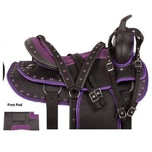 คุณภาพสูงปรับแต่งได้เบาะหนังแบบตะวันตกใส่สบายสำหรับการขับขี่ระยะยาวด้วยการออกแบบเครื่องมือมือและไม้คุณภาพส่งออก - Product Image 3