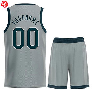 Quick Dry Breathable Basketball Jersey With Numbers Bsci Polyester Sportswear Sleeveless Set Bsci Summer Basketball <b>Shorts</b> - Product Image 4