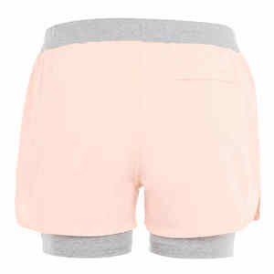 2025 pantalones cortos de verano personalizados para mujer, ropa de calle, conjuntos de pantalones cortos de gimnasio para yoga, pantalones cortos de algodón de talla grande para mujer con logotipo personalizado - Product Image 2